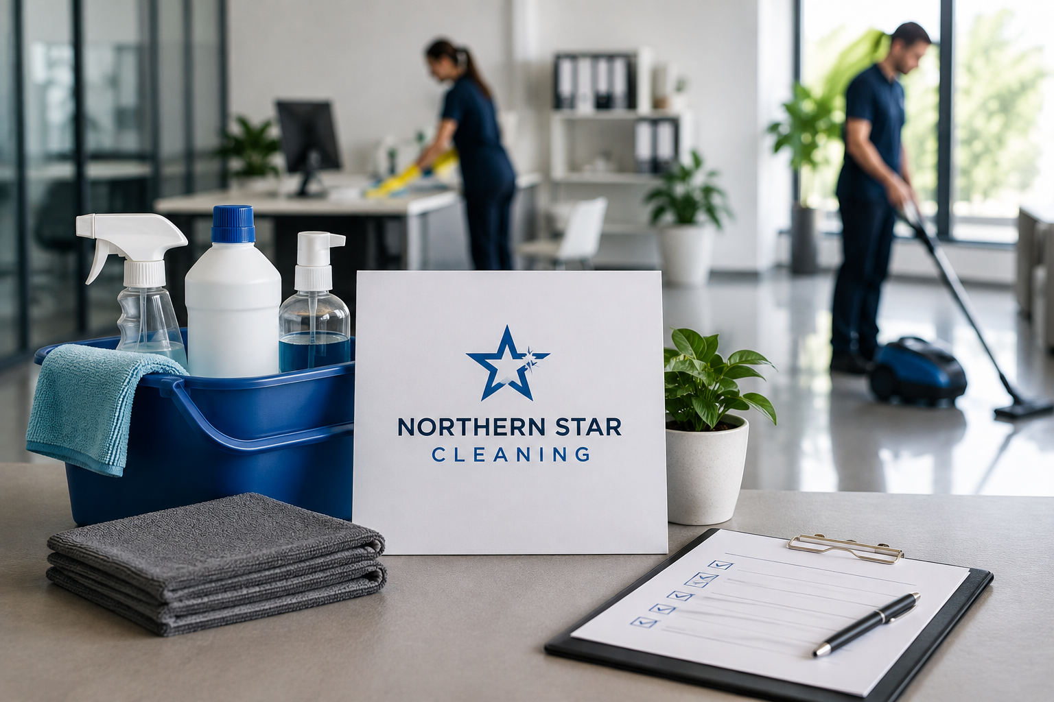 Commercial Cleaning BillMate case study — Northern Star Cleaning — Polishing The Admin Process