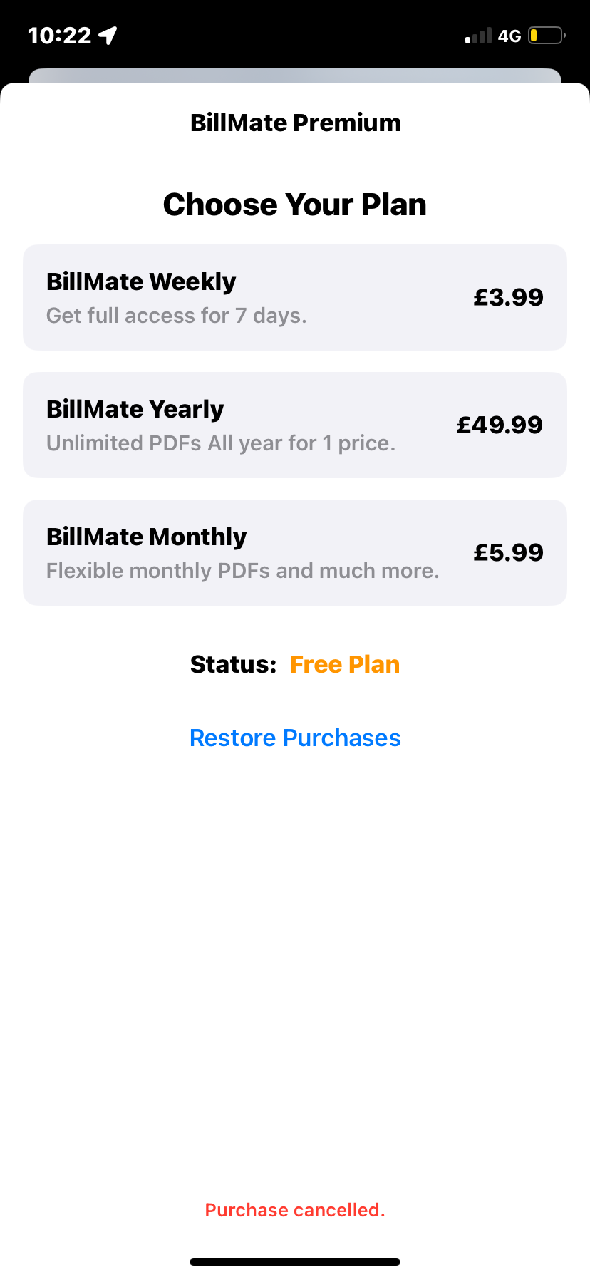 Subscription Plans